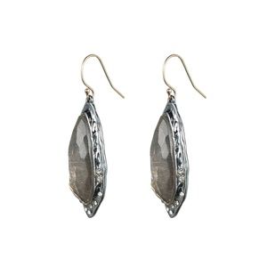 Alexis Bittar Rocky Drop Crystal Hook Earring